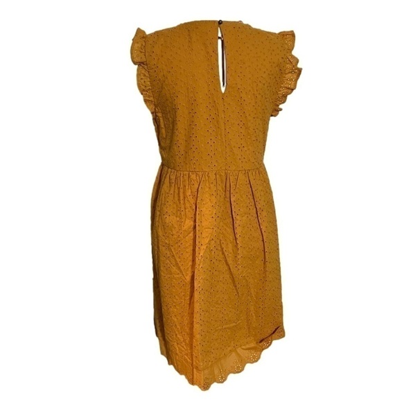 KNOX Rose Ruffle Short Sleeve Eyelet A-Line Dress (Sz XS) - Picture 4 of 12